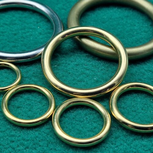 anelli bigiotteria ottone