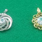 CIONDOLI vortice strass Swarovski