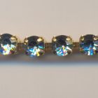 decorazione catena strass