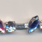 decorazione o distanziale metallo con strass
