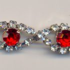 decorazione o distanziale catena strass