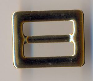 fibbia metallica dorata