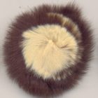 coccarda in eco-pelliccia