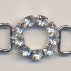 decorazione metallo con strass