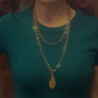 cintura o collana in catena metallica