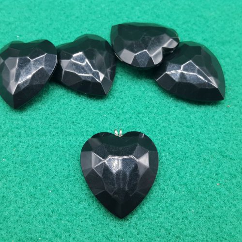 CIONDOLO CUORE NYLON