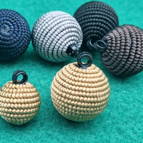 bottone passamaneria sferico