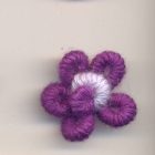 APPLICAZIONE FIORE IN LANA