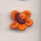 APPLICAZIONE FIORE IN LANA