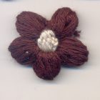 APPLICAZIONE FIORE IN LANA