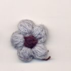 APPLICAZIONE FIORE IN LANA
