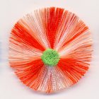 APPLICAZIONE FIORE TERMOADESIVO