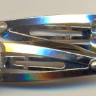 fermaglio o moletta fiore vetro