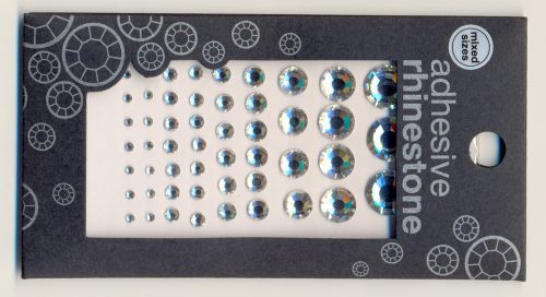STRASS CRISTALLO AUTOADESIVI IN BUSTINE