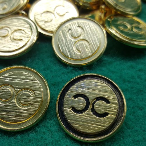 BOTTONI METALLO DOPPIA C