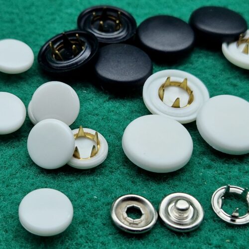 bottone a pressione testa nylon