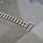 spalline strass doppia catena