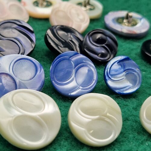 bottoni madreperla infinito