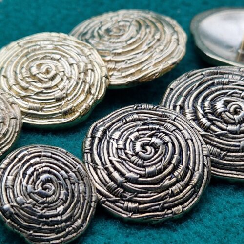 bottoni dorati bambù