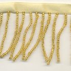 BORDURA O FRANGIA CON PERLINE ORO