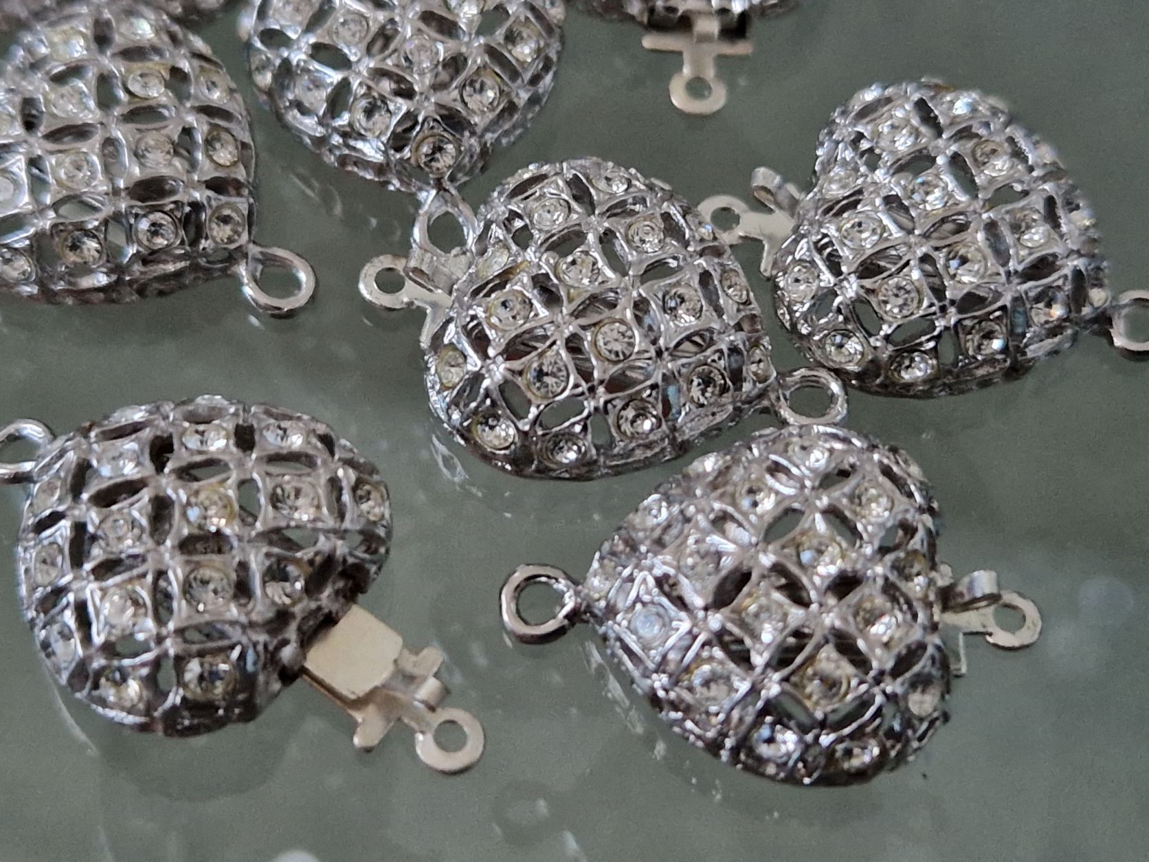 Catella Con Strass 2 Mm - 10 Metri Di Cristalli Per Decorazioni Fai Da Te, Abiti, Scarpe E Accessori