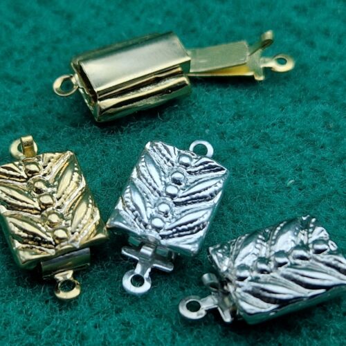 chiusura per collana a un filo spiga