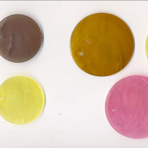 CIONDOLO MADREPERLA TONDO