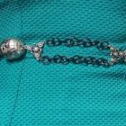 cintura o collana con distanziali traforati