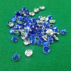 strass vetro su castone metallo