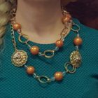 collana o cintura con perle