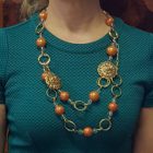 collana o cintura con perle