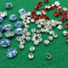 strass rosetta con castone