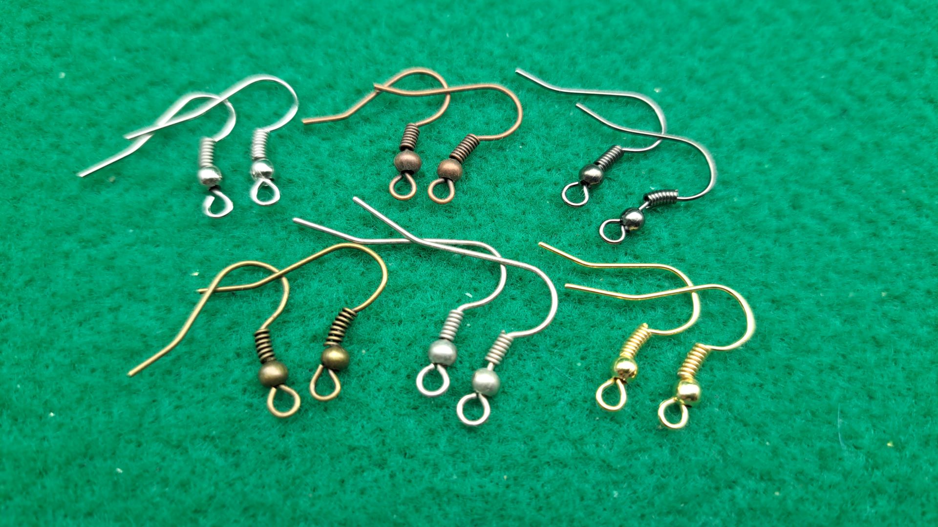 3 Paia Orecchini Monachella A Clip Leverback, Argento 925 Placcato Oro 24k, 18mm, Per DIY E Creazione Gioielli