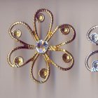 DECORO FIORE CON SWAROVSKI