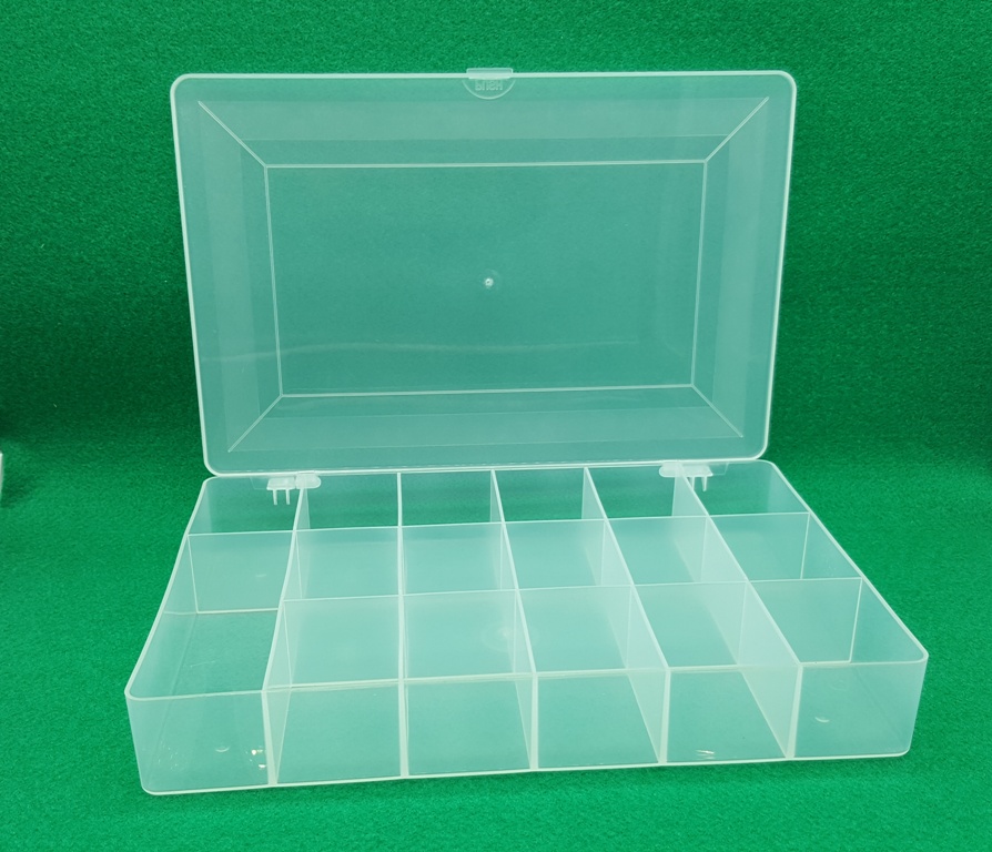 SCATOLA PLASTICA trasparente con coperchio - Produzione e vendita