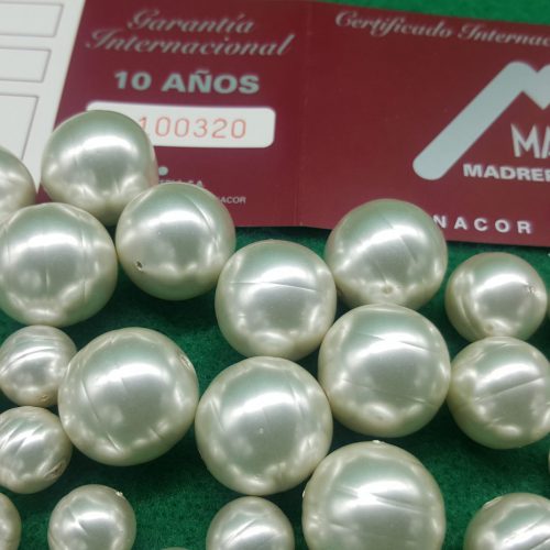 Perle In Vetro "half Silver Plated", "light Steel Blue" - 6x5mm - Foto 9