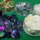 PAILLETTES CUVETTES ACETATE mm 10