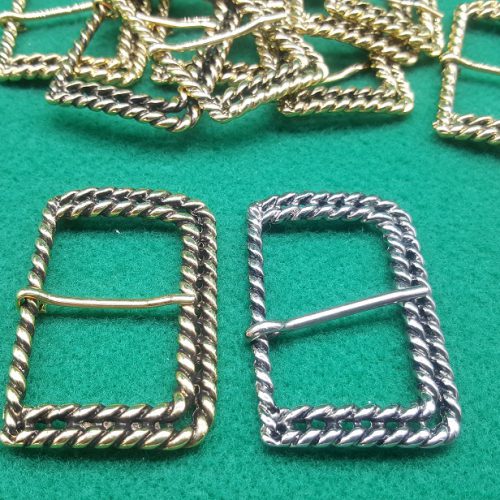 FIBBIA rettangolare in METALLO