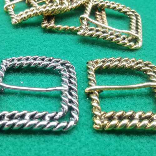 FIBBIA quadrata metallo