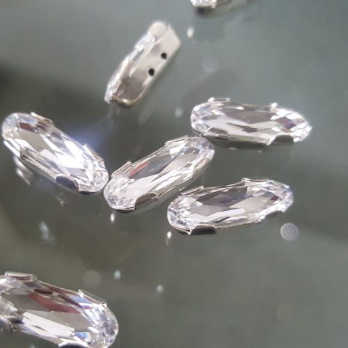 cristallo SWAROVSKI ovale castone