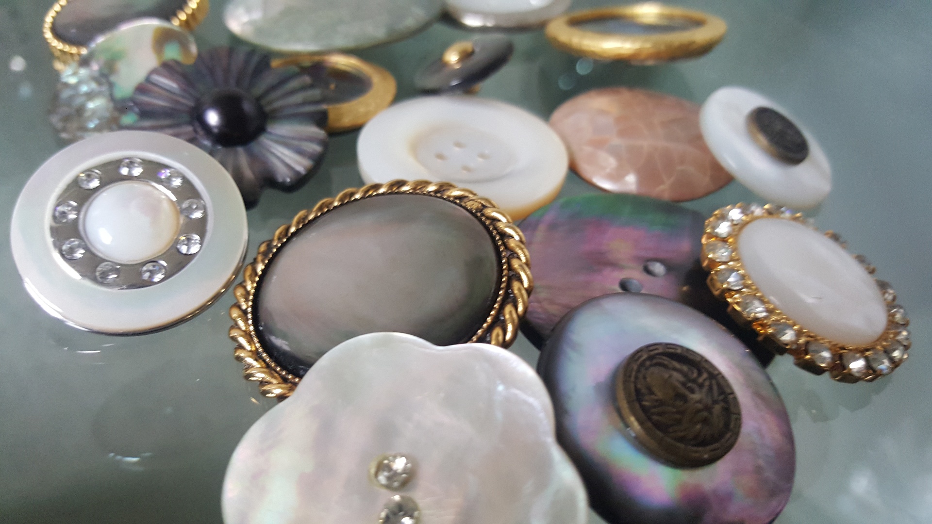 bottoni in madreperla