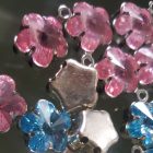 ciondolo fiore swarovski