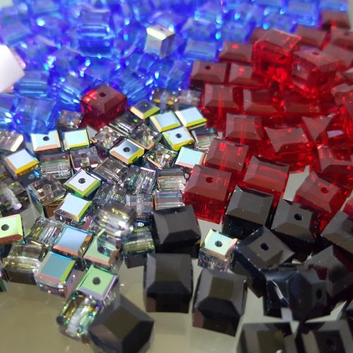 CUBO CRISTALLO SWAROVSKI mm 6