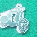 ciondolo specchiato pvc