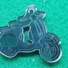 ciondolo specchiato pvc