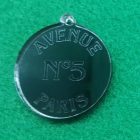 ciondolo specchiato pvc