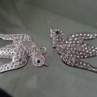 agganciatura rondini strass