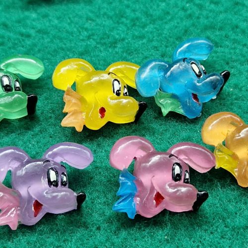 bottone bimbo cagnolino smaltato