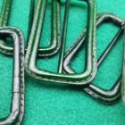 fibbia ecopelle verde