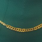 collana o cintura in ottone dorato